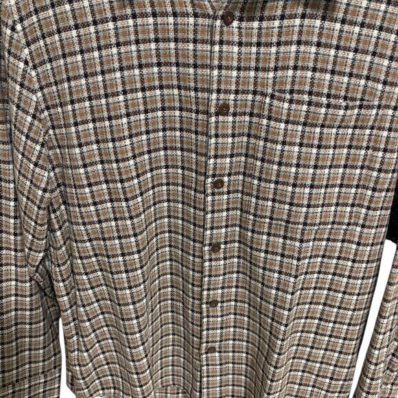 Madewell Easy Fit Checkered Shirt Mens Large Long Sleeve Button - Picture 4 of 6